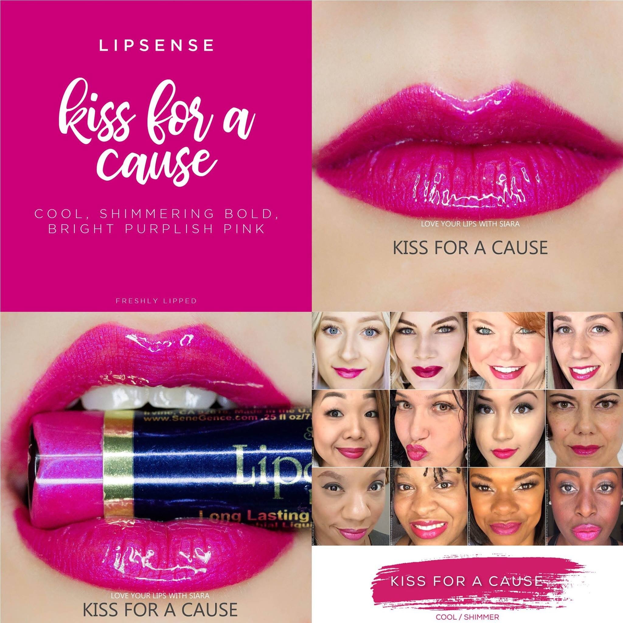 KISS FOR A CAUSE LIPSENSE® — Rochelle Valle